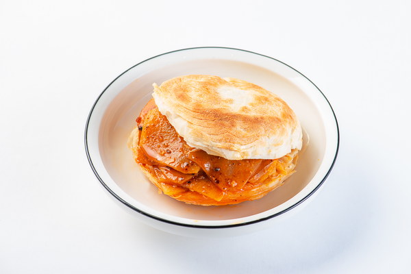 香辣土豆片夹馍